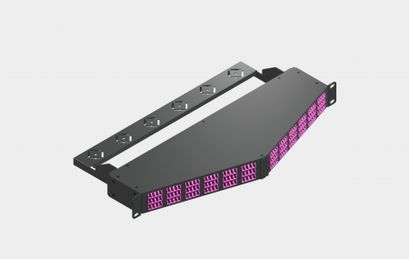 1RU MPO to LC - 1RU LC to MPO